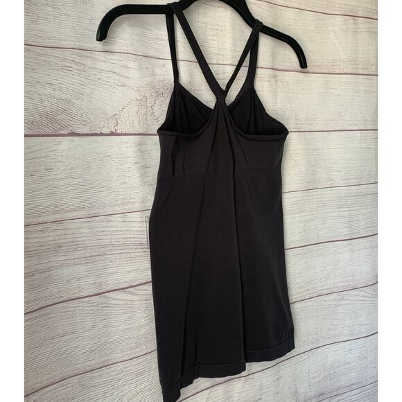 Black Stretchy Fitted Tank Top Shapewear - Picture 12 of 14